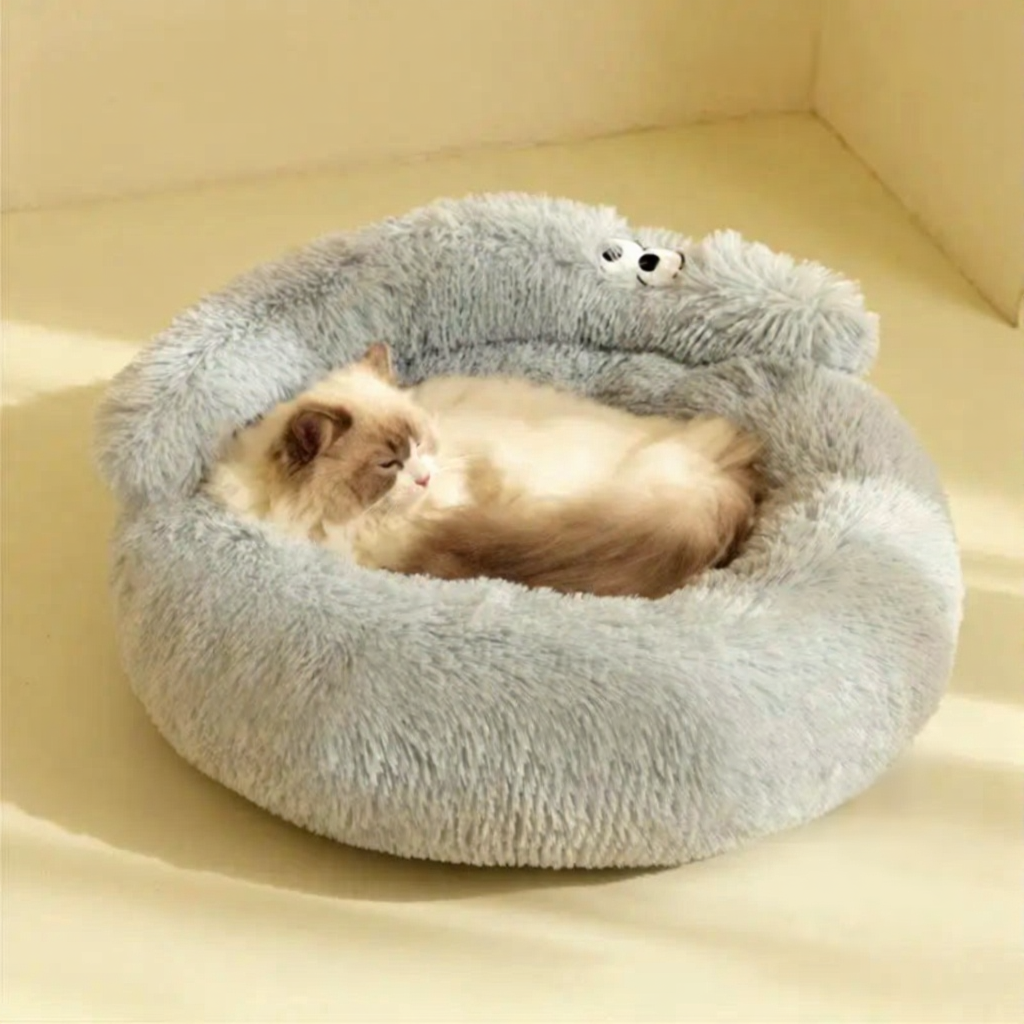 PAAWZY Snugglecave – Pluche Huisdierbed.