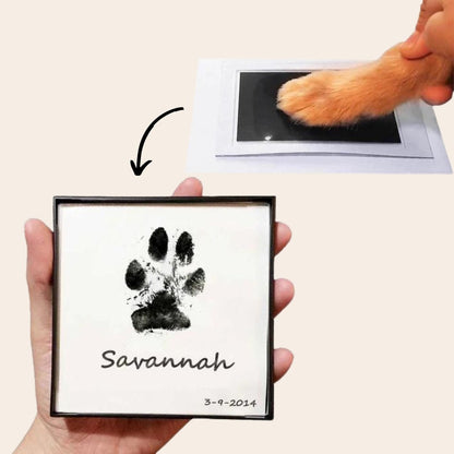 PAAWZY Pootafdruk Kit – Herinneringsset voor Huisdieren